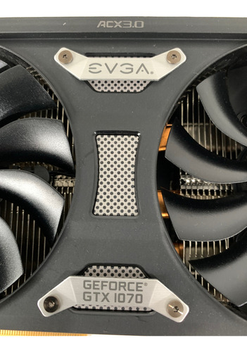 Placa Vídeo Evga Geforce Gtx 1070 08g-p4-5173-kr Sem Caixa