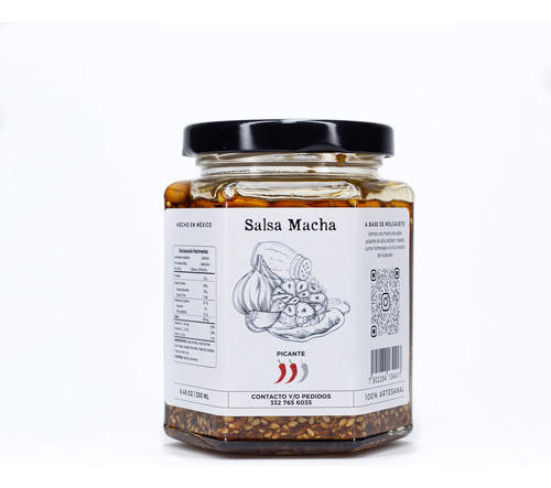 Kit 3 Salsas Macha Con Aceite De Oliva 250ml + Envio Gratis
