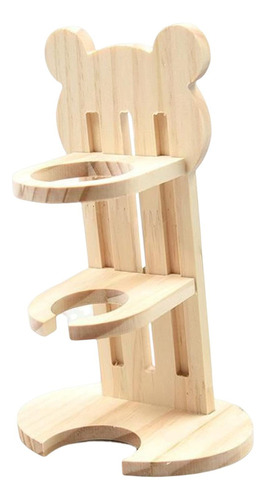 Soporte De Madera Para Hámster Para Interiores, Accesorios P