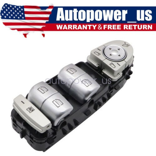 Front Left Master Power Window Switch For Mercedes Benz C3