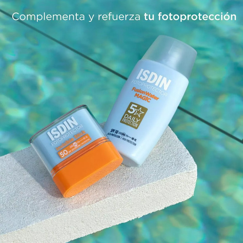 Isdin Fotoprotector En Barra Acabado Invisible Spf 50, 10gr
