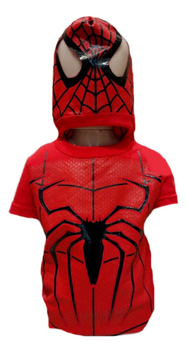 Pijama Hombre Araña Con Mascara V8