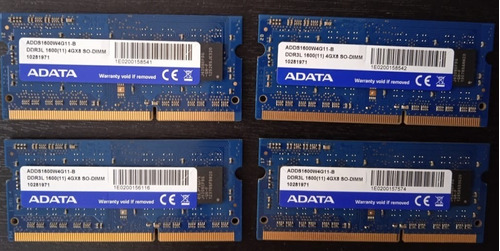 Memoria Ram Ddr3 4gb Adata