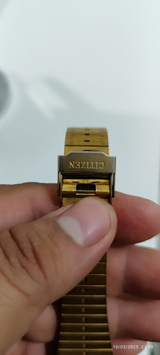Reloj Citizen 8970 Ana Digi Vintage Facerobot Mike Mouse Dorado Dorado Negro (Usado)