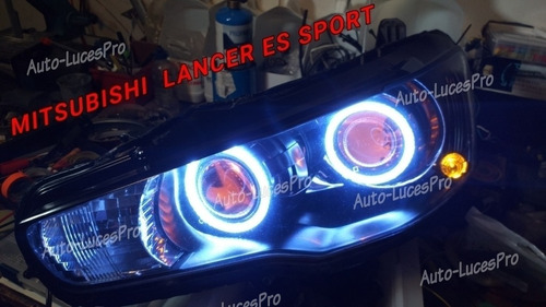 Modificacion De Focos Silvines Faros Mitsubishi Lancer