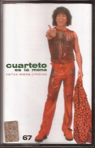 La Mona Jimenez Cassette Cuarteto Es La Mona Cassette Nuevo