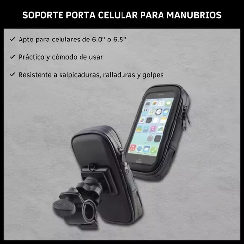 Porta Celular para Moto y Bicicleta con Rotación de 360 Grados