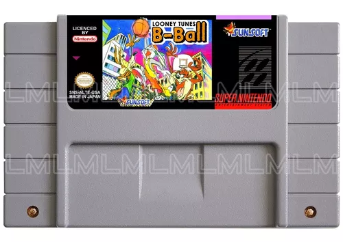 Looney Tunes B-Ball - Super Nintendo. Basquete divertido com