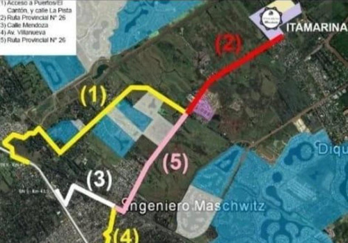 Imagen 3 de 7 de Oportunidad!! Venta De Lote De 600 Mts En Barrio Náutico Itamarina, Escobar