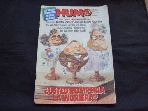 Revista Humor # 228 - Tapa Menem / Angeloz / Alsogaray