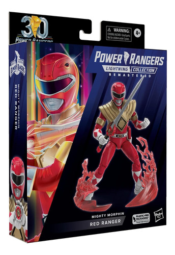Power Rangers Lightning Red Ranger Hasbro