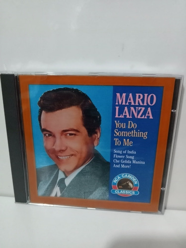 Cd Mario Lanza You Do Something To Me Importado Excelente (Usado)