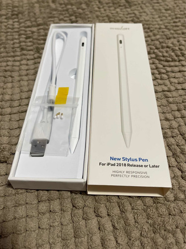 Lápiz Óptico iPad Modelo2018 - Color Blanco