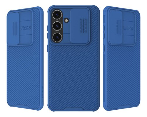 Funda Galaxy S24 Plus Nillkin Original Camshield Azul Azul
