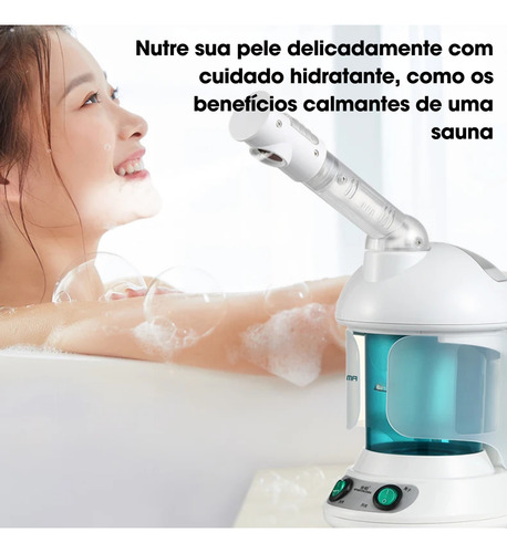 Vaporizador De Ozônio Facial E Capilar Portátil 3dx - Aramoterapia Ozônioterapia - Vapor De Ozônio