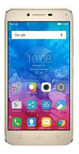 Lenovo Vibe K5 Dual SIM 16 GB ouro champanhe 2 GB RAM