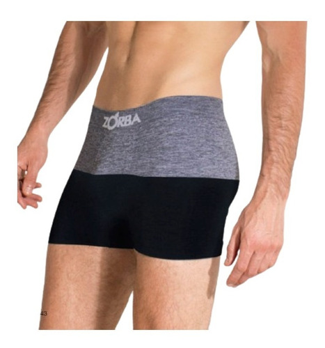 Imagen 2 de 9 de Pack X 6 Boxers Zorba Calzoncillos Lisos Rayados Pp