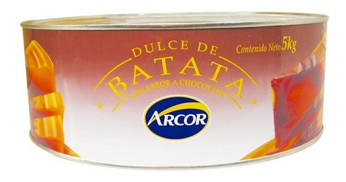 Pack X 3 Unid Dulce  Batlata 5 Kg Arcor Dulces En Lata