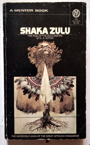 Shaka Zulu - E. A. Ritter Ed. Mentor Books 1973