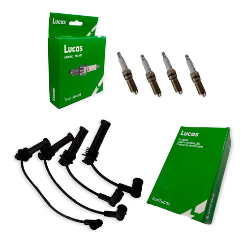 Kit Cables+bujias Ford Fiesta 11/ 1.6 16v Sigma