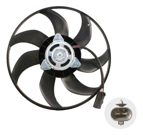 Electroventilador Chevrolet Corsa Ii 1.8 8v 7 Aspas 367mm