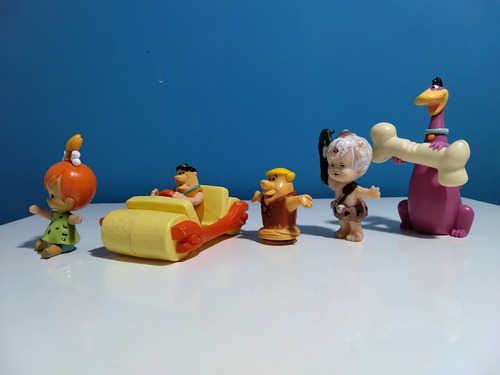 Muñecos Los Picapiedras X 5 (Usado)