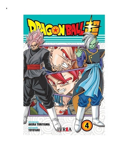 Manga Dragon Ball Super  - Tomo 4 - Ivrea Argentina + Reg.