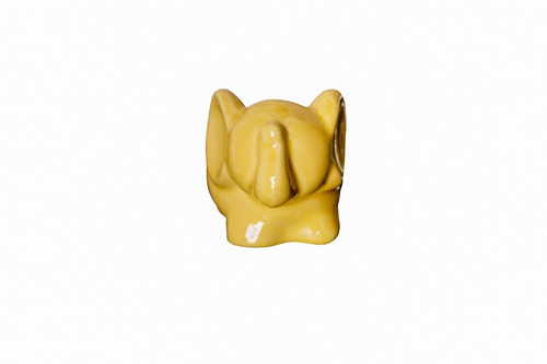 Imagen 4 de 4 de Maceta Con Forma De Elefantito Color Amarillo
