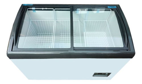 Freezer Tapa De Vidrio Corrediza 300lt Tgr Blanco