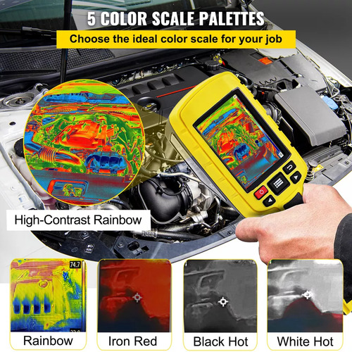 Camara Termografica Pistola Infrarroja 60 X 60 Resolucion
