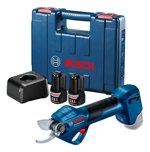 Tijera  Pro Pruner 2b+maleta, Kit Bosch Blue Color