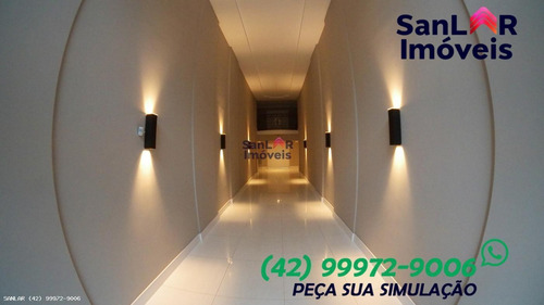 Apartamento Para Venda Em Ponta Grossa, Oficinas, 3 Dormitórios, 1 Suíte, 2 Banheiros, 2 Vagas - _1-1793037