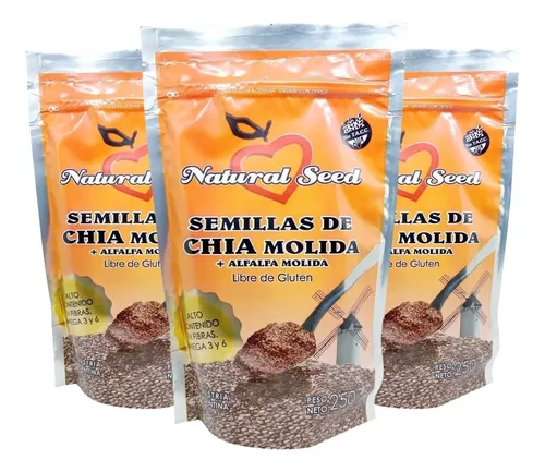 LINO MOLIDO X250G NATURAL SEED