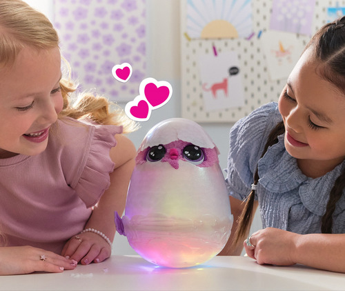 Hatchimals Alive Huevo Pufficorn, Juguete Ninas Interactivo Multicolor