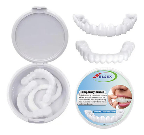 Diente Temporal Carillas Dentales Desmontables Y Reutilizabl