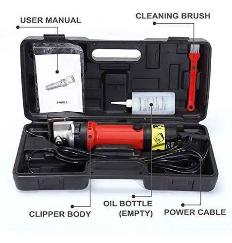 Imagen 6 de 7 de Takekit - Cortauñas De Caballo Profesional Eléctrico Para A