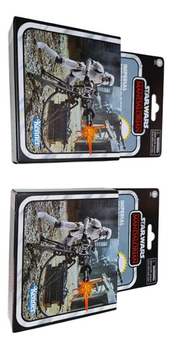 Imperial Stormtrooper Nevarro Par Cantina Con Cañón Kenner (Usado)