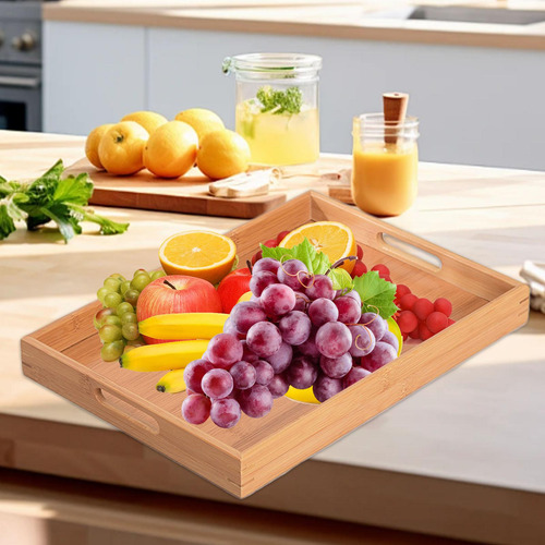 Bandeja Decorativa Para Desayuno, Mesa 45cm X 33cm X 4,3cm