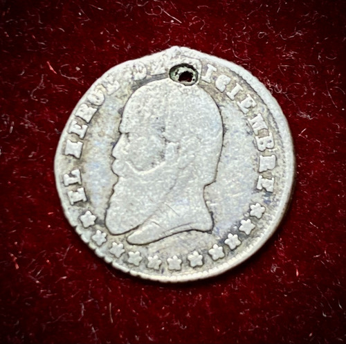 Medalla Monetaria Potosí General Melgarejo 1865 Plata (Usado)