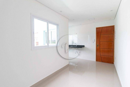 Imagem 3 de 22 de Cobertura Com 2 Dormitórios Para Alugar, 100 M² Por R$ 2.250,00/mês - Utinga - Santo André/sp - Co0892
