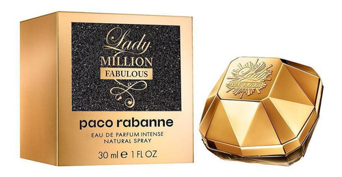 Lady Million Fabulous Paco Rabanne Feminino Edp 30ml