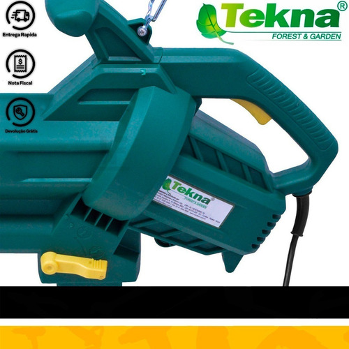 Soprador E Aspirador De Folhas 2000 Watts C/ Recolhedor 220v