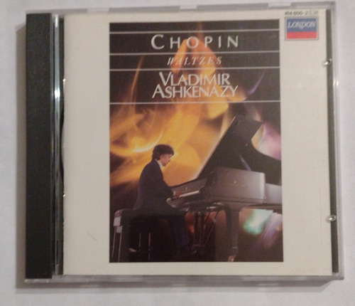 Chopin Waltzes Ashkenazy Aleman Cd Decca Como Nuevo 