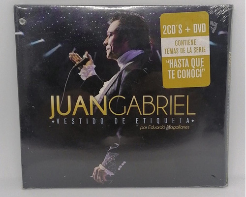 Juan Gabriel Vestido De Etiqueta / 2 Cds Y 1 Dvd | Envío gratis