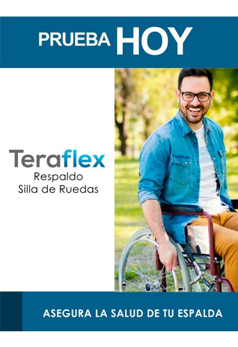 Cojin Lumbar Silla De Ruedas / Memory Foam / Doble Sujetador