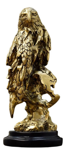 Estatua De Águila Antigua Estatuilla Escultura Dorado