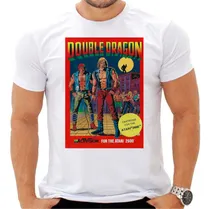 Comprar Camiseta Gamer Game Retro Atari Camisa Double Dragon Old F12