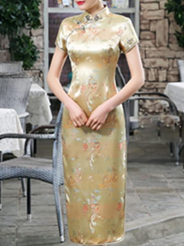 Vestido Qipao Tradicional Chino Qipao Cheongsam Moda