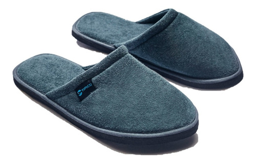 Pantuflas Para Hombre Típico 3001 De Towel Con Taco