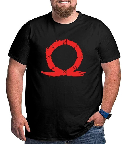 Polera God Of War Kratos Dios Tallas Grandes 2xl 3xl 4xl